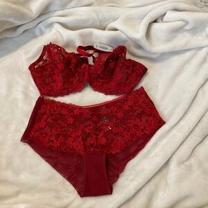 Adore Me - Underwire Bra and Hipster Pantie Set (NEW)
